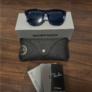 Ray-Ban Wayfarer Reverse Transparent Blue